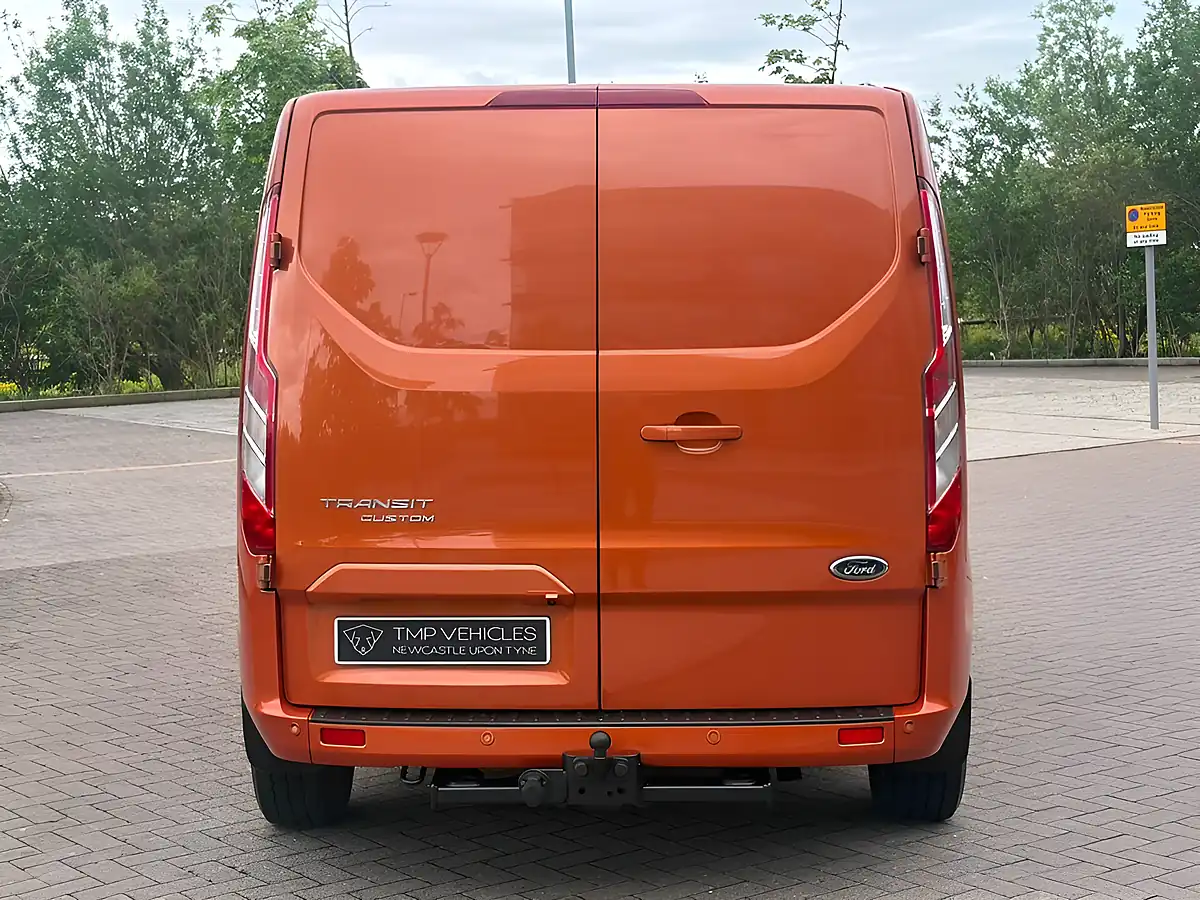 Used 2020 Ford Transit Custom Limited Orange - Interior and Exterior details 9