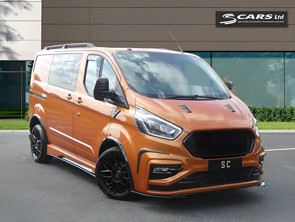Used 2020 Ford Transit Custom Limited Orange - Front View
