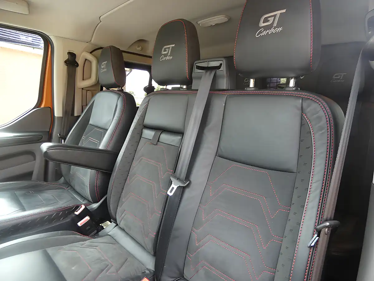 Used 2020 Ford Transit Custom Limited Orange - Interior and Exterior details 11