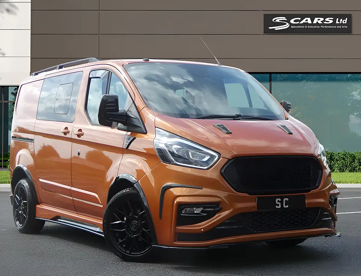 Used 2020 Ford Transit Custom Limited Orange - Interior and Exterior details 4