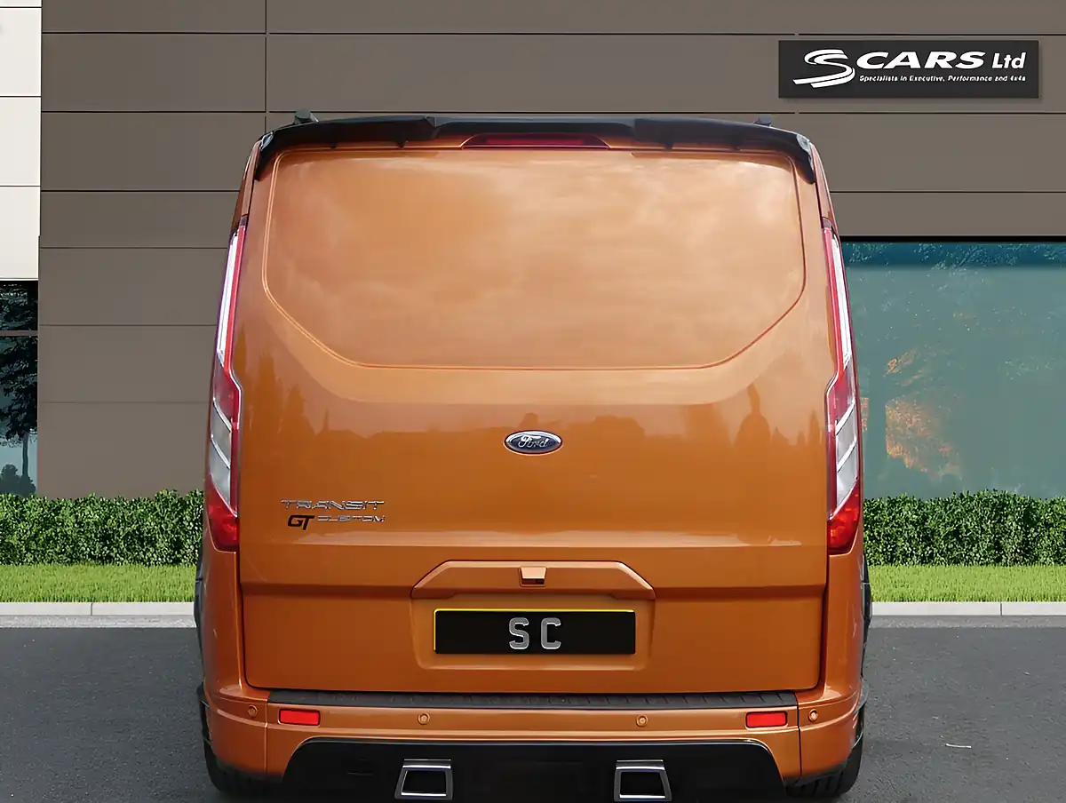 Used 2020 Ford Transit Custom Limited Orange - Interior and Exterior details 9