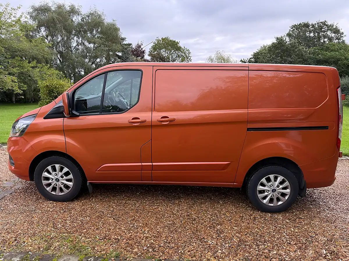Used 2020 Ford Transit Custom Limited Orange - Interior and Exterior details 2