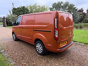 Used 2020 Ford Transit Custom Limited Orange - Interior and Exterior details 3