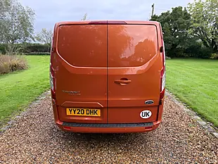 Used 2020 Ford Transit Custom Limited Orange - Interior and Exterior details 4