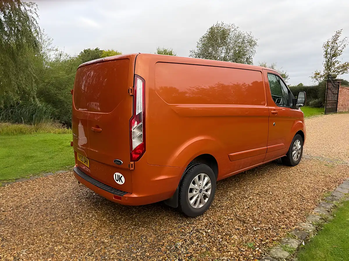 Used 2020 Ford Transit Custom Limited Orange - Interior and Exterior details 5