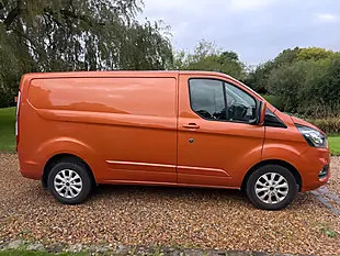 Used 2020 Ford Transit Custom Limited Orange - Interior and Exterior details 6