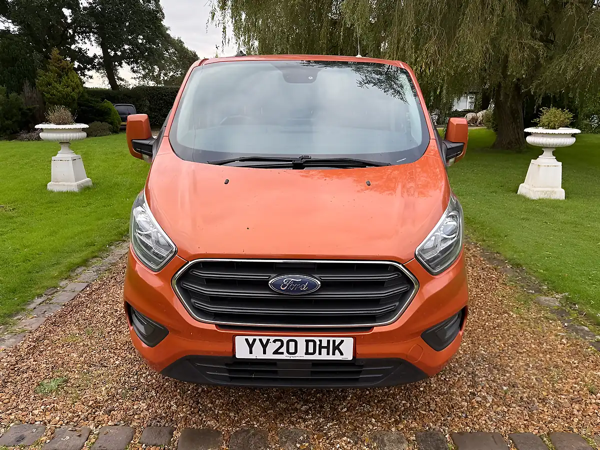 Used 2020 Ford Transit Custom Limited Orange - Interior and Exterior details 8