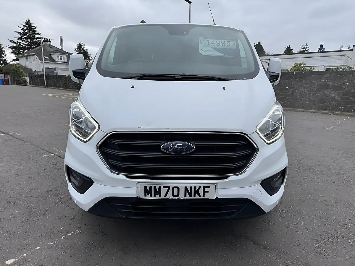 Used 2020 Ford Transit Custom Limited White - Interior and Exterior details 2