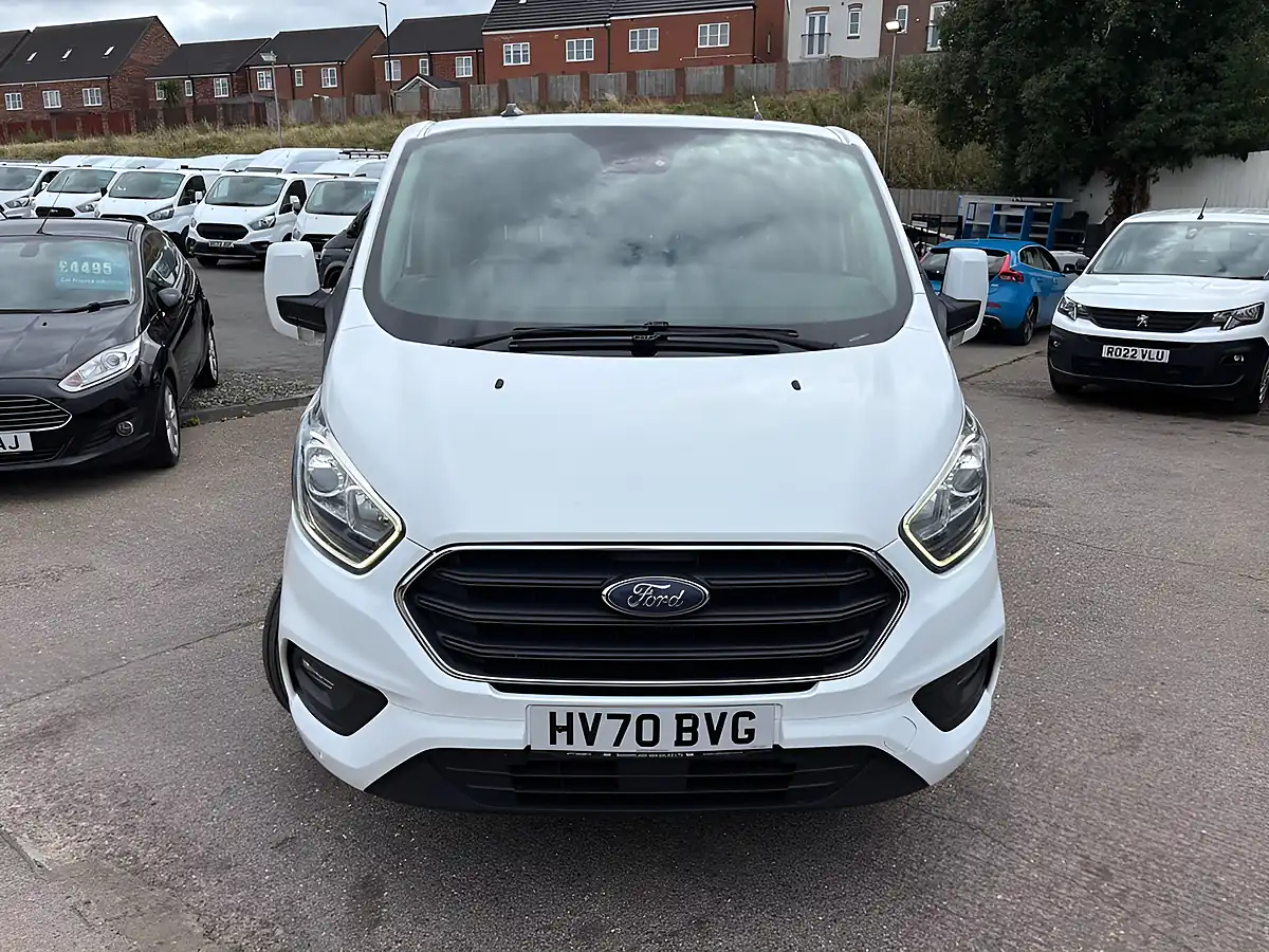Used 2020 Ford Transit Custom Limited White - Interior and Exterior details 2