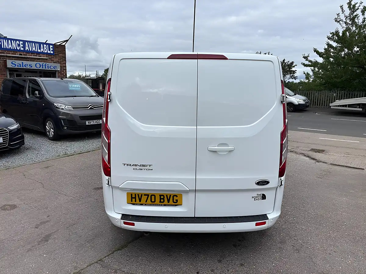 Used 2020 Ford Transit Custom Limited White - Interior and Exterior details 7