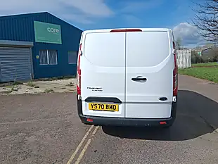 Used 2020 Ford Transit Custom Panel Van White - Interior and Exterior details 4