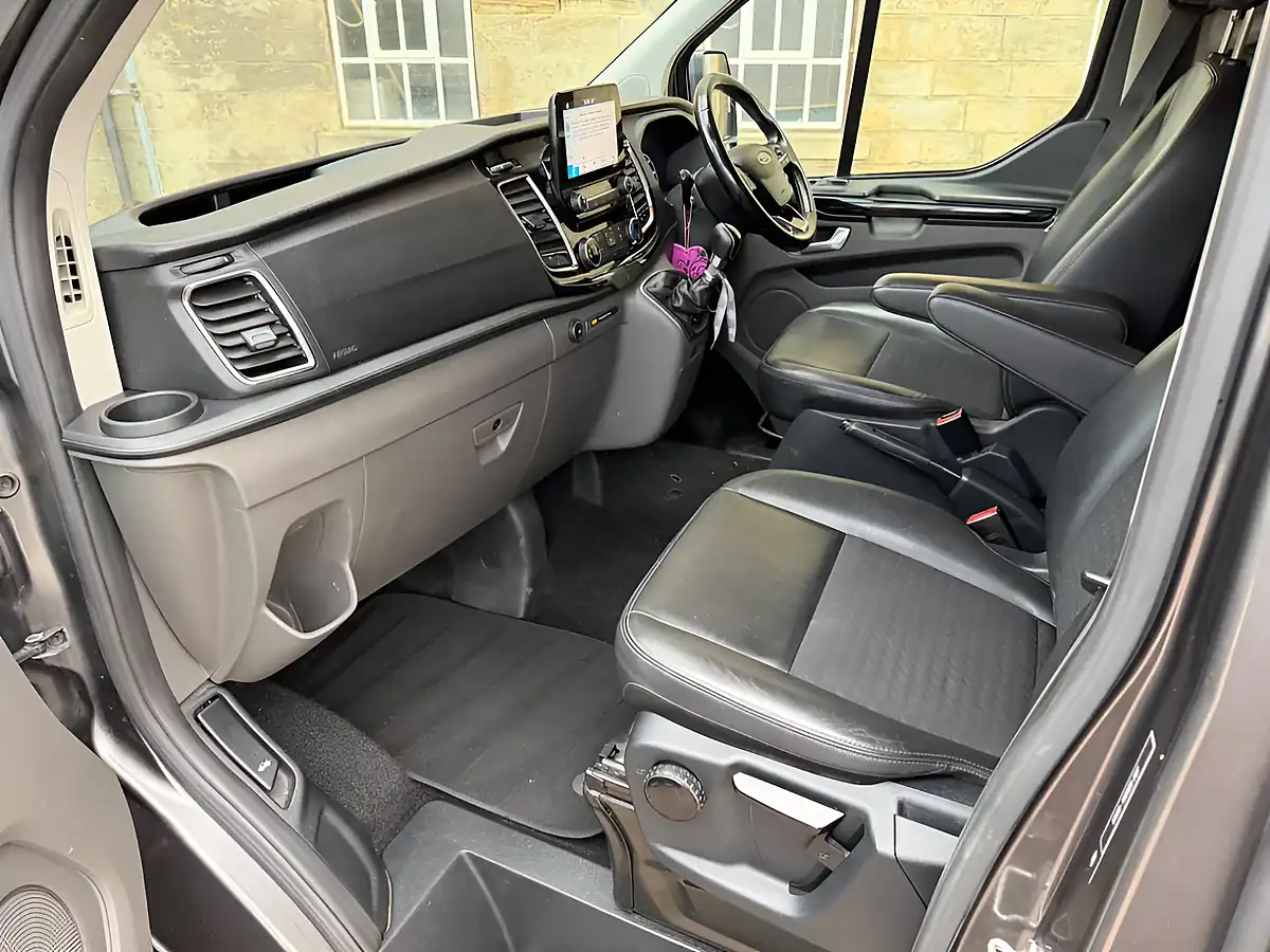 Used 2020 Ford Transit Custom Sport Crew Van L1 H1 Magnetic Grey - Interior and Exterior details 10