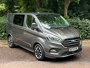 Used 2020 Ford Transit Custom Sport Crew Van L1 H1 Magnetic Grey - Interior and Exterior details 3
