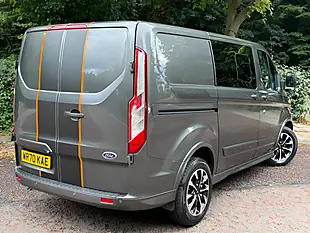 Used 2020 Ford Transit Custom Sport Crew Van L1 H1 Magnetic Grey - Interior and Exterior details 5