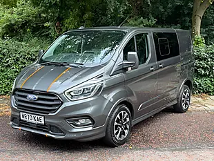Used 2020 Ford Transit Custom Sport Crew Van L1 H1 Magnetic Grey - Interior and Exterior details 6