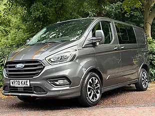 Used 2020 Ford Transit Custom Sport Crew Van L1 H1 Magnetic Grey - Interior and Exterior details 7