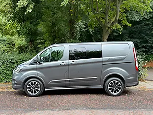 Used 2020 Ford Transit Custom Sport Crew Van L1 H1 Magnetic Grey - Interior and Exterior details 8