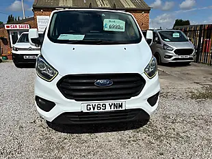 Used 2020 Ford Transit Custom Trend L1 H1 White - Interior and Exterior details 11