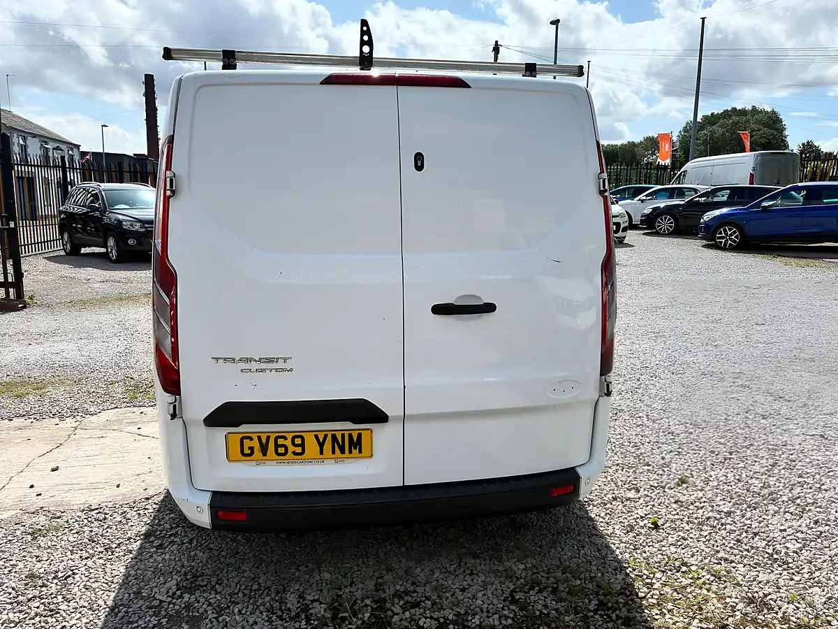 Used 2020 Ford Transit Custom Trend L1 H1 White - Interior and Exterior details 5
