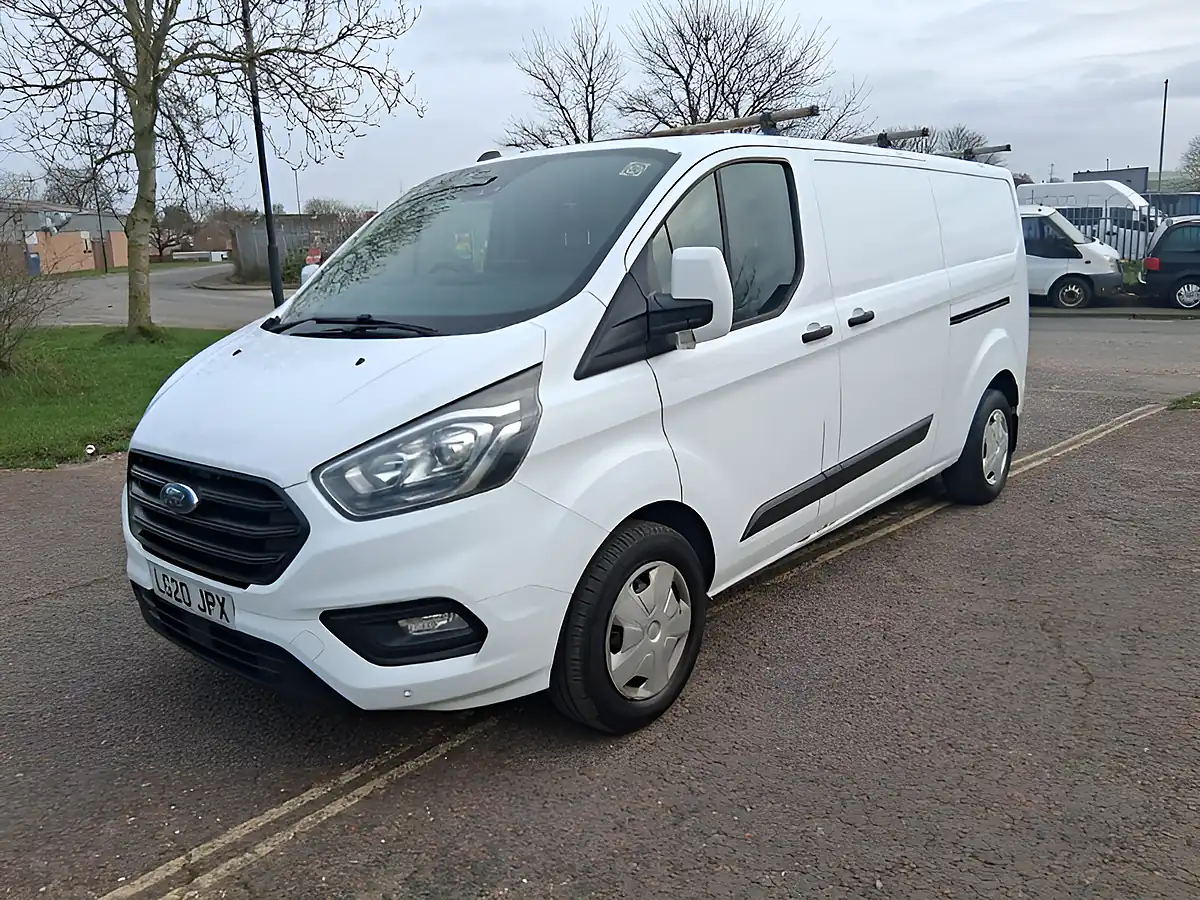Used 2020 Ford Transit Custom Trend White - Front View