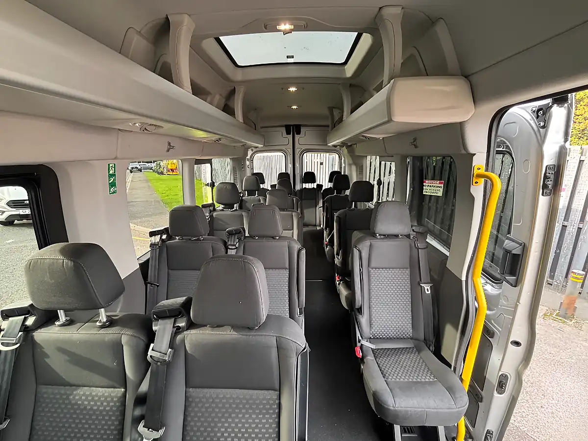Used 2020 Ford Transit H3 17 Seater Leader Silver - Interior and Exterior details 13