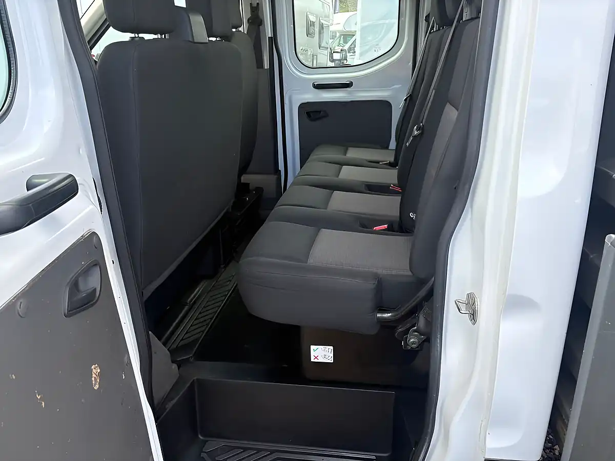 Used 2020 Ford Transit Leader Chassis Double Cab White - Interior and Exterior details 11