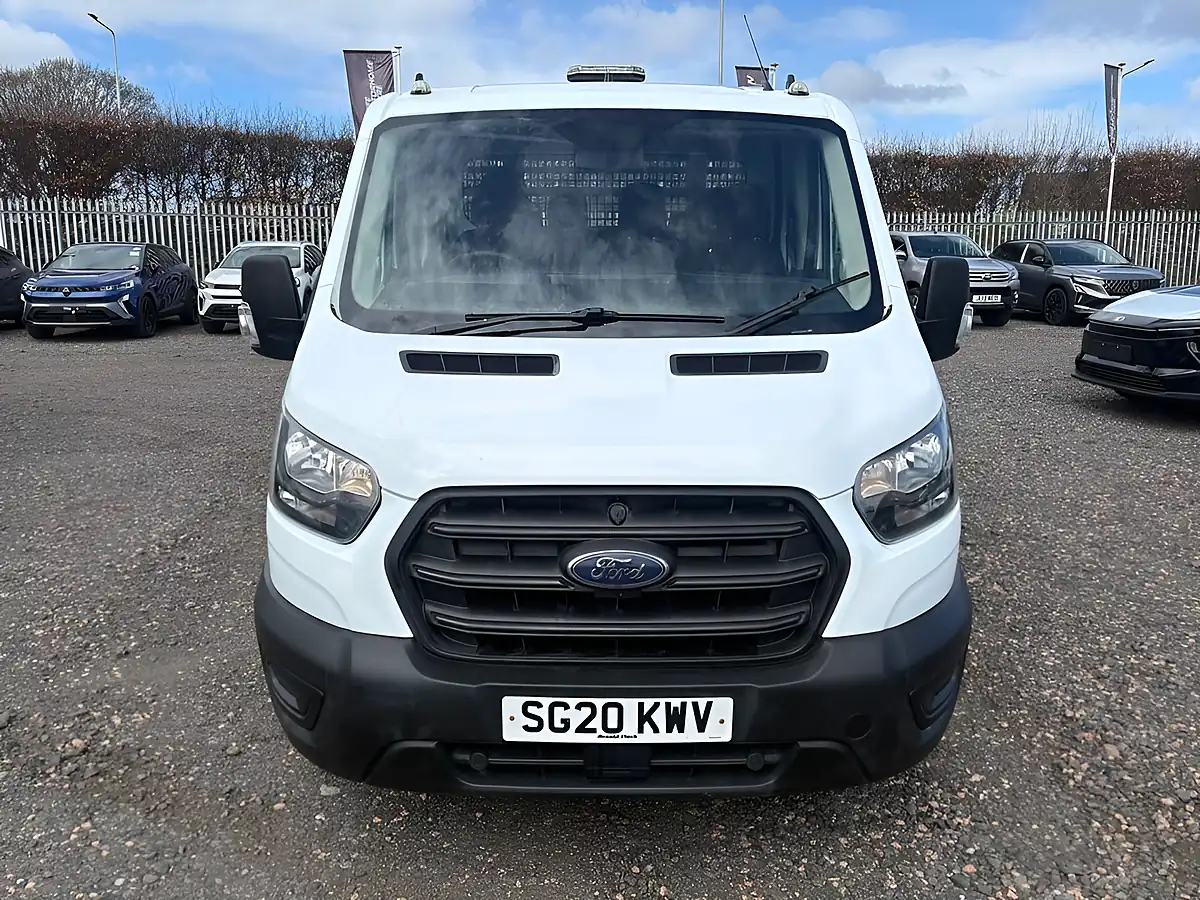Used 2020 Ford Transit Leader Chassis Double Cab White - Interior and Exterior details 2