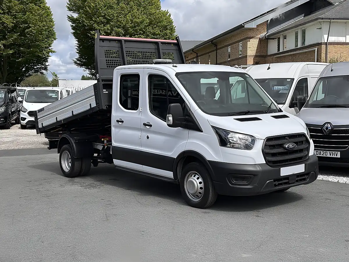 Used 2020 Ford Transit Leader Doublecab White - Interior and Exterior details 7