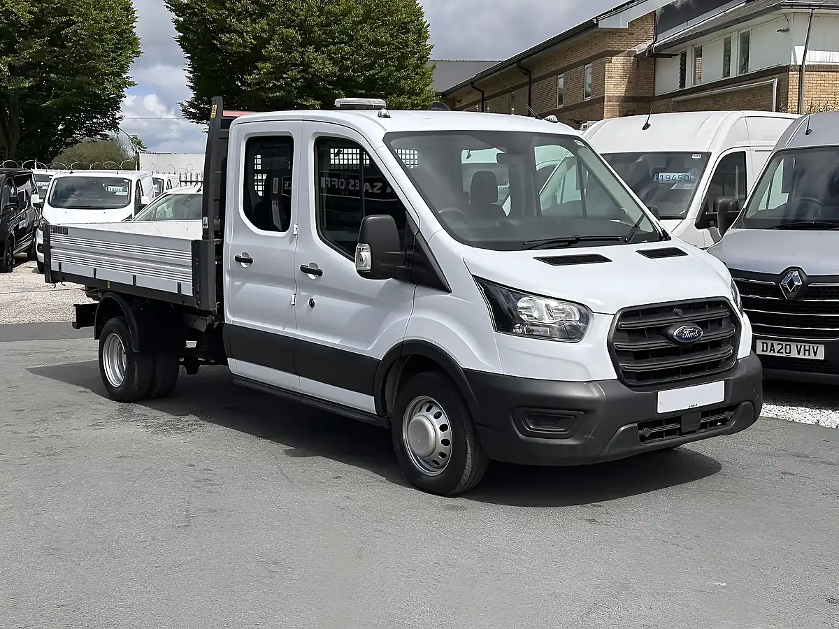 Used 2020 Ford Transit Leader Doublecab White - Interior and Exterior details 8