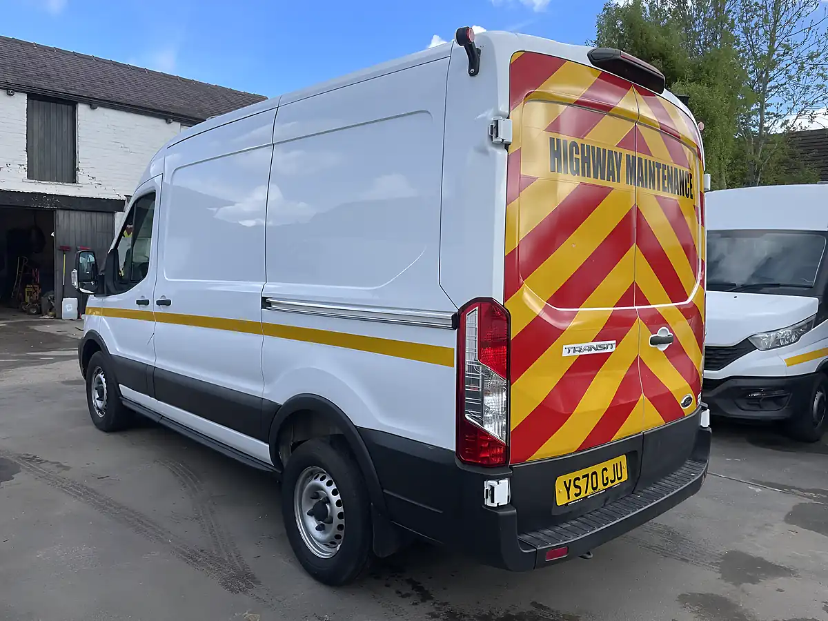 Used 2020 Ford Transit Leader L2H2 White - Interior and Exterior details 4