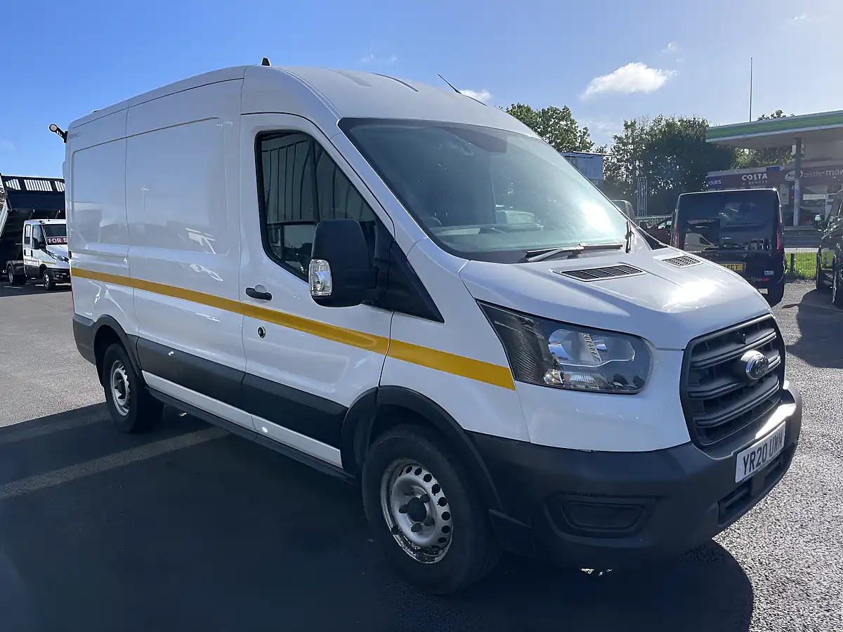 Used 2020 Ford Transit Leader L2H2 White - Interior and Exterior details 2