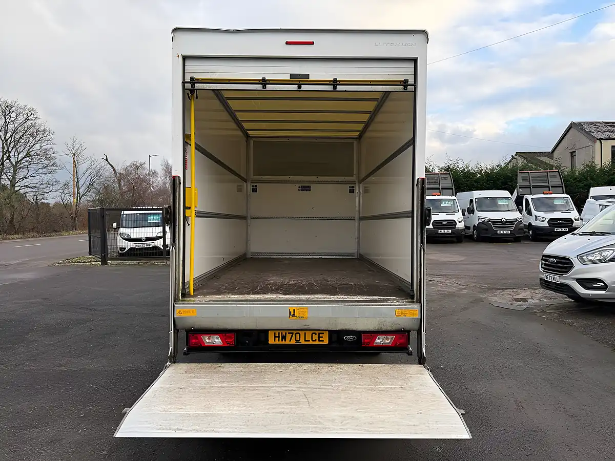 Used 2020 Ford Transit Leader Luton White - Interior and Exterior details 5