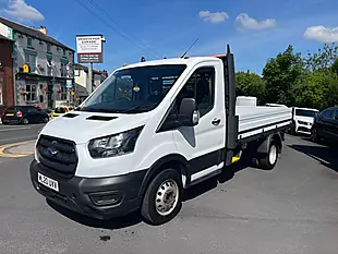 Used 2020 Ford Transit Leader Mwb Dropside White - Interior and Exterior details 3