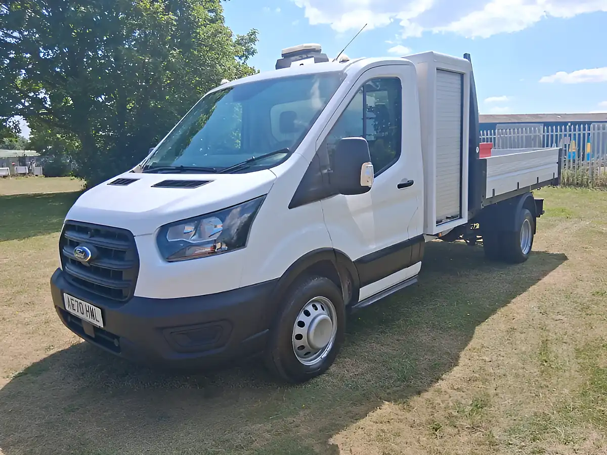 Used 2020 Ford Transit Leader White - Interior and Exterior details 2