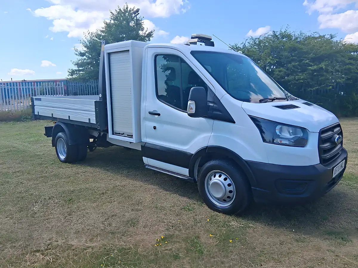 Used 2020 Ford Transit Leader White - Interior and Exterior details 8