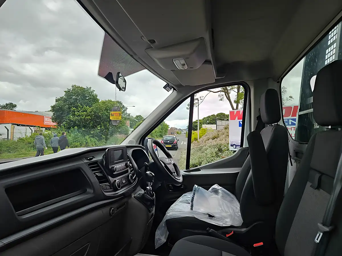 Used 2020 Ford Transit Leader White - Interior and Exterior details 10