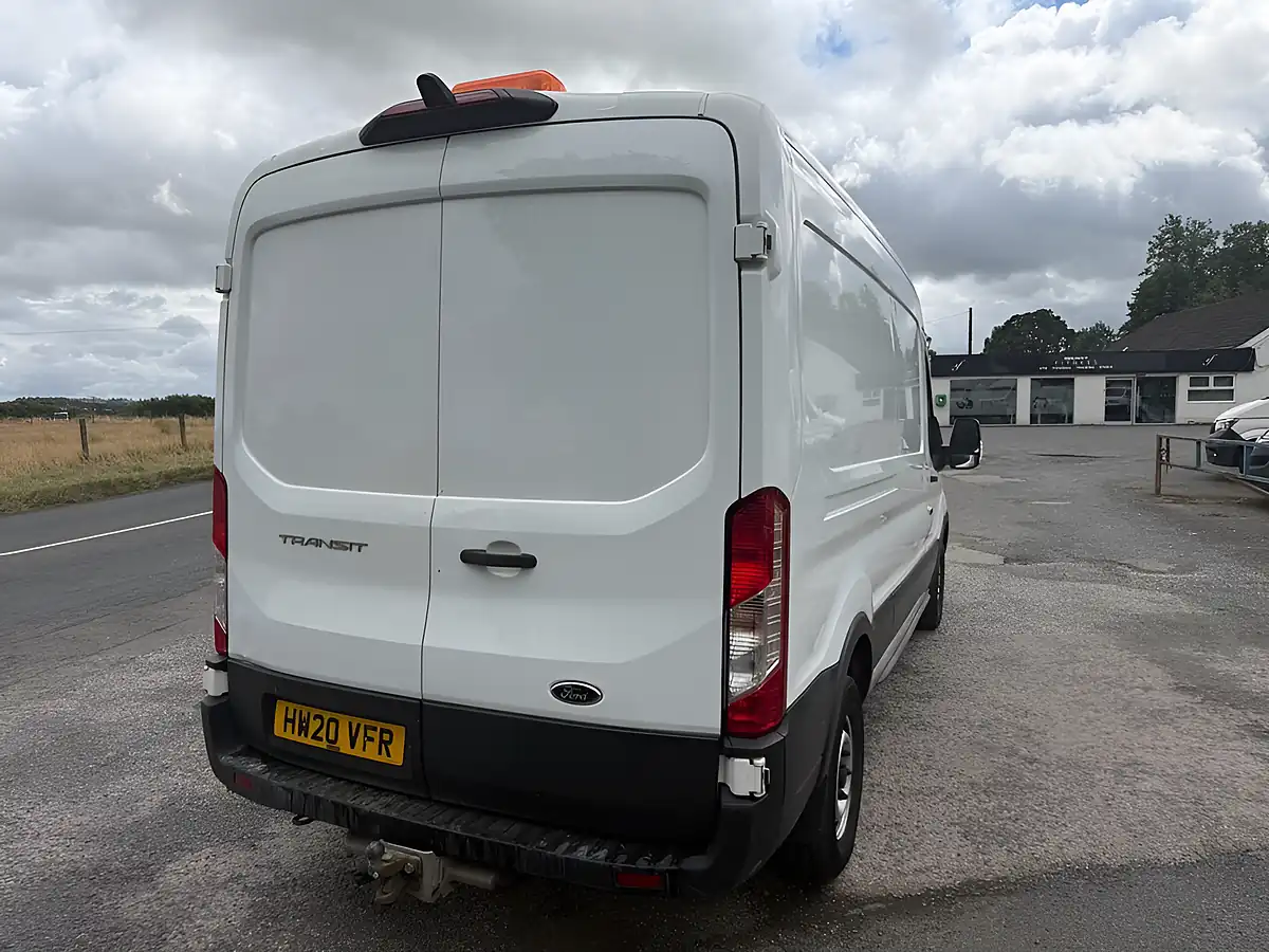 Used 2020 Ford Transit Leader White - Interior and Exterior details 4