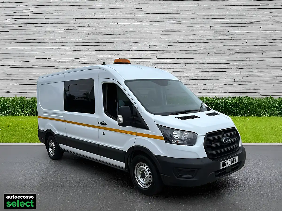 Used 2020 Ford Transit Leader White - Front View