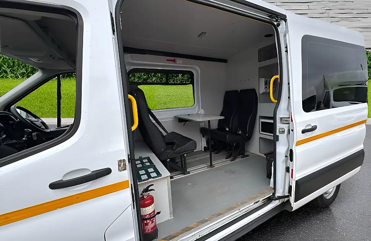 Used 2020 Ford Transit Leader White - Interior and Exterior details 10