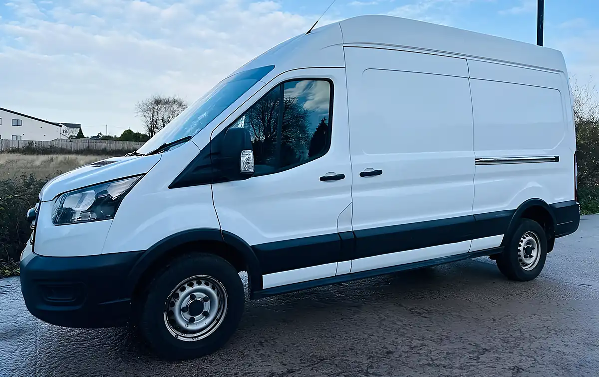 Used 2020 Ford Transit Leader White - Interior and Exterior details 5