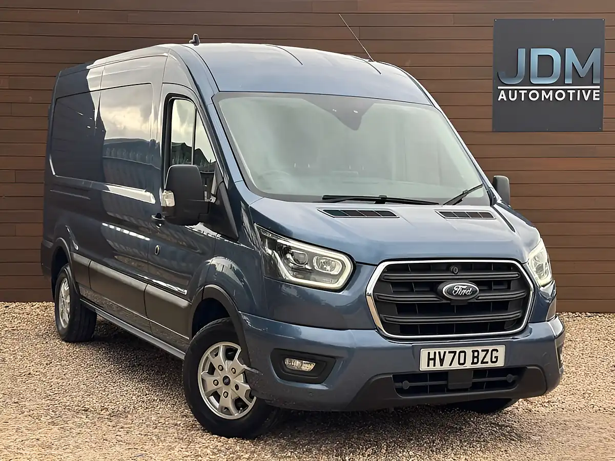 Used 2020 Ford Transit Limited Edition Blue - Front View