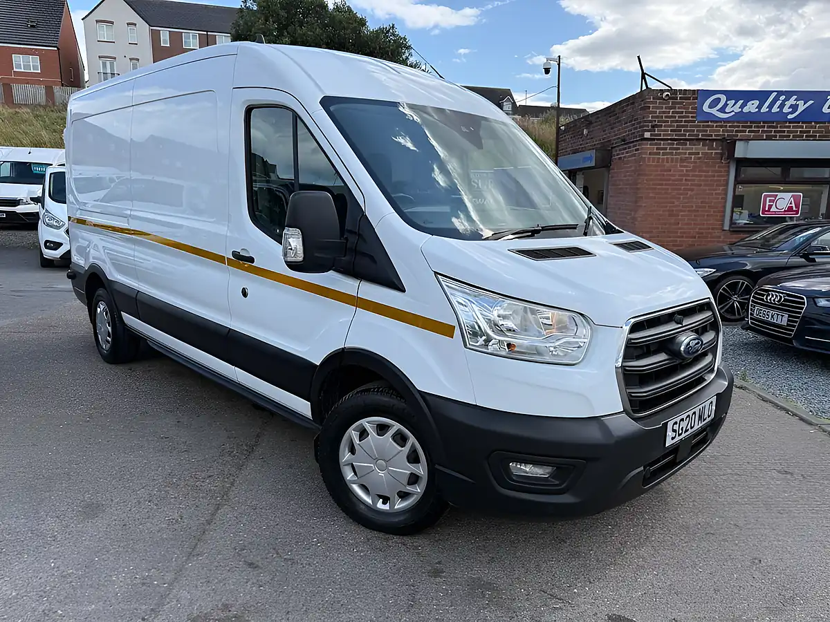 Used 2020 Ford Transit Trend White - Interior and Exterior details 2