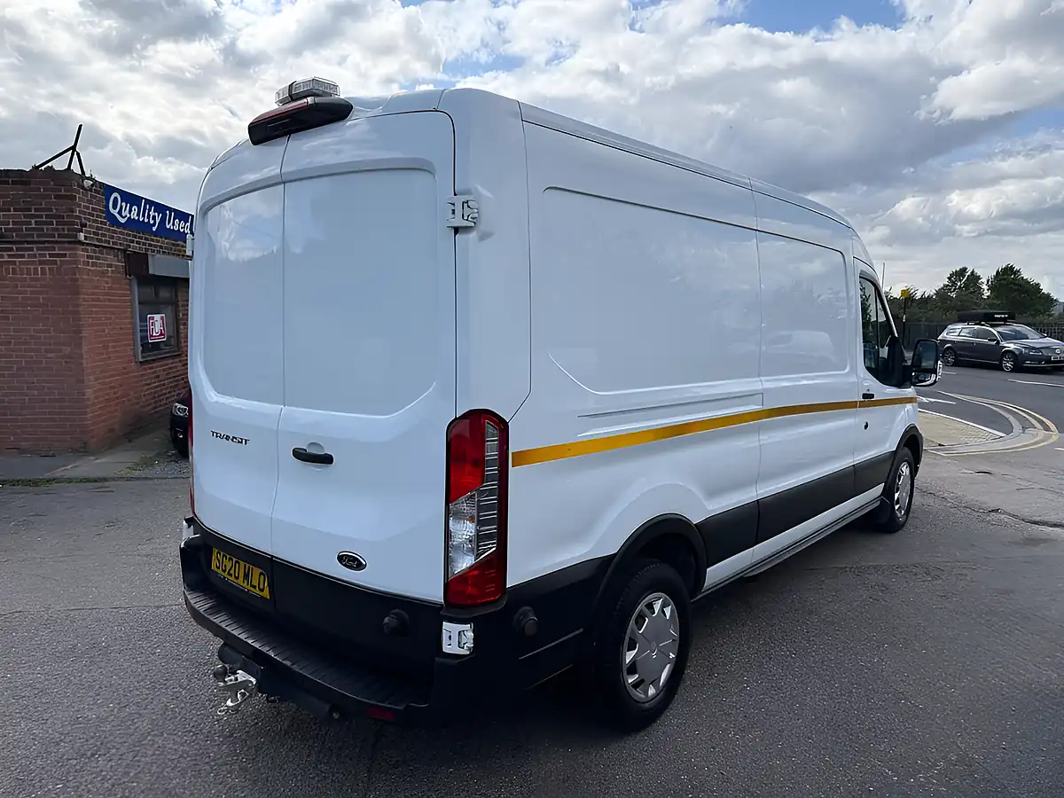 Used 2020 Ford Transit Trend White - Interior and Exterior details 3