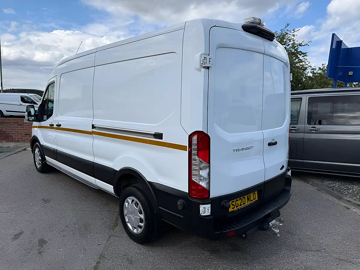 Used 2020 Ford Transit Trend White - Interior and Exterior details 4