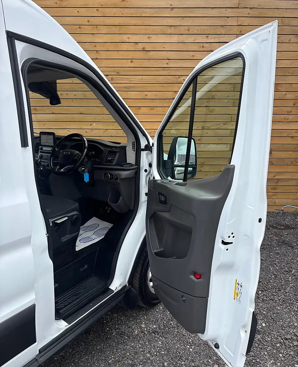 Used 2020 Ford Transit Trend White - Interior and Exterior details 12