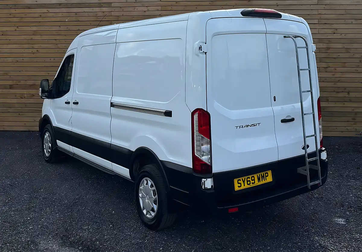 Used 2020 Ford Transit Trend White - Interior and Exterior details 9