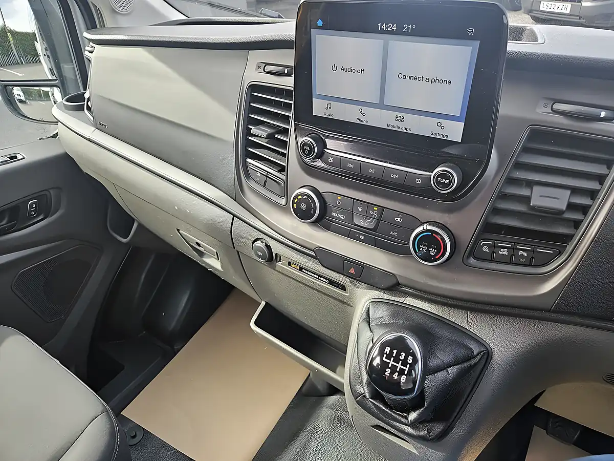 Used 2020 Ford Transit Trend White - Interior and Exterior details 11