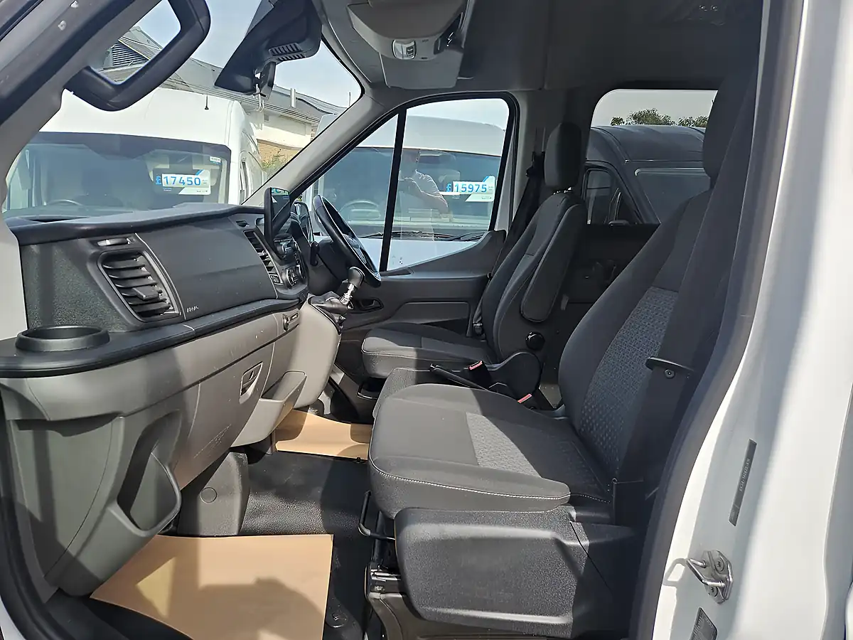 Used 2020 Ford Transit Trend White - Interior and Exterior details 12