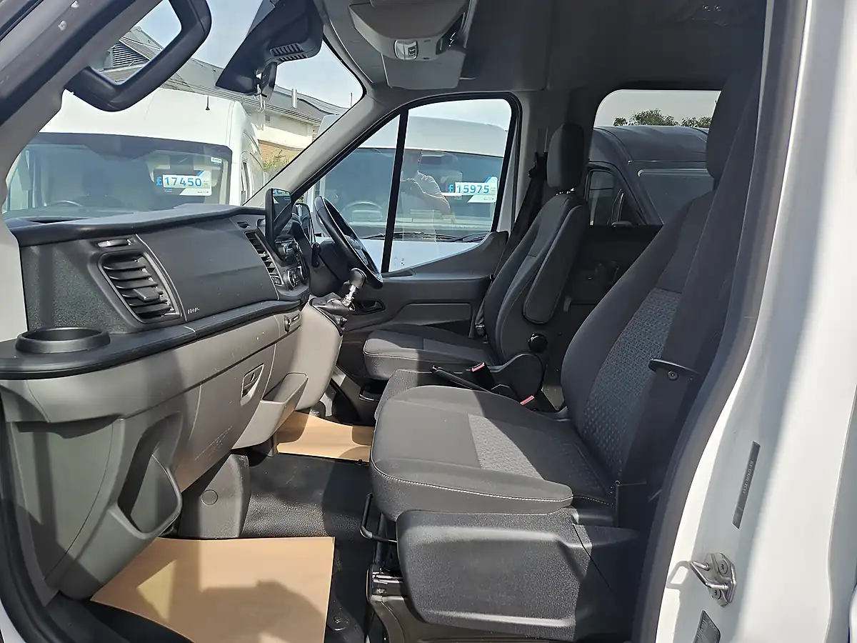 Used 2020 Ford Transit Trend White - Interior and Exterior details 12