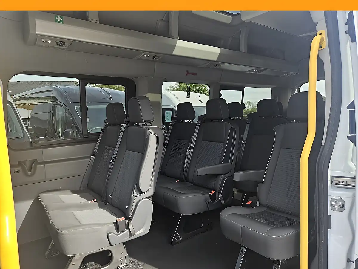 Used 2020 Ford Transit Trend White - Interior and Exterior details 2